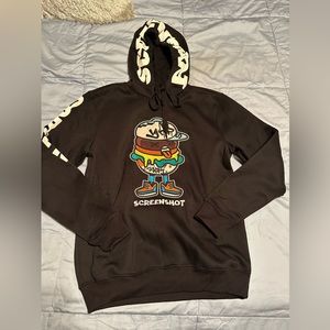 Screenshot Urban Burger fleece hoodie